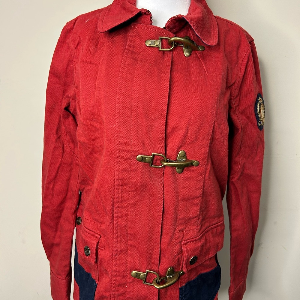 Ralph Lauren Red Fireman Jacket with Lobster clasps